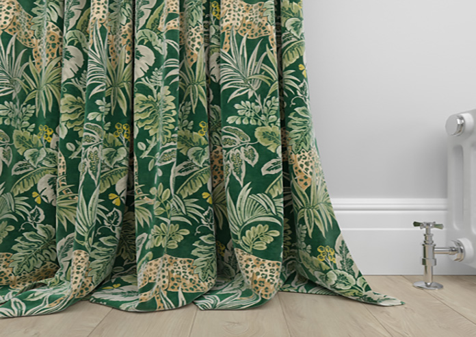 Leopard, Malachite - Made to Measure Curtain - Image 6
